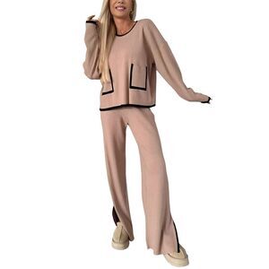 Esea Womens  2Pc Sweater & Pant Set